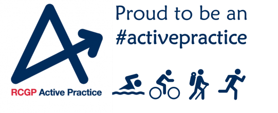 RCGP Active Practice. Proud to be an #activepractice
